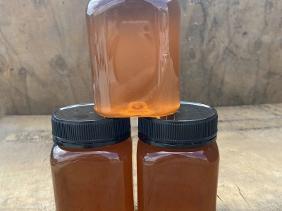 农家罐装结晶正宗土蜂蜜 百花山花土蜂蜜瓶装液态蜂巢蜜500g图3