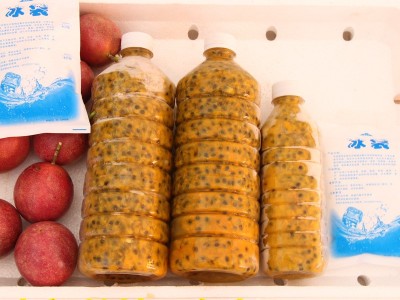 广西特产新鲜百香果鸡蛋果西番莲百香果酱果肉果汁原浆 4斤包邮图1