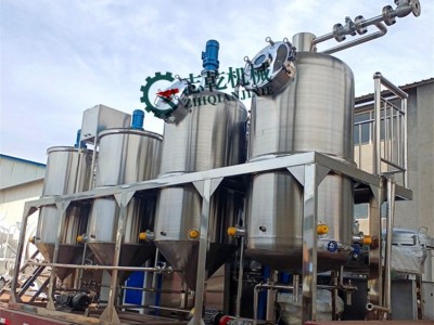 食用油精炼设备 山茶油加工设备 核桃油炼油机 山桐子榨油设备图2