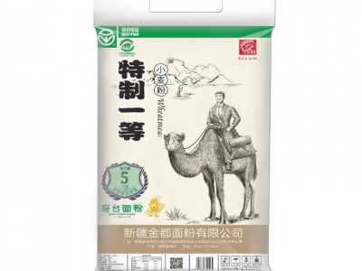 新疆奇麦园牌特一粉5kg饺子粉拉条子小麦粉家用奇台面粉厂家直销图4