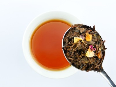 新款德国花果茶蜜瓜红茶进口水果茶调味茶奶茶茶底风味红茶花果茶图2