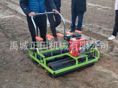 订制各种规格汽油动力田七黄芪板蓝根中草药颗粒播种机 蔬菜播种图4