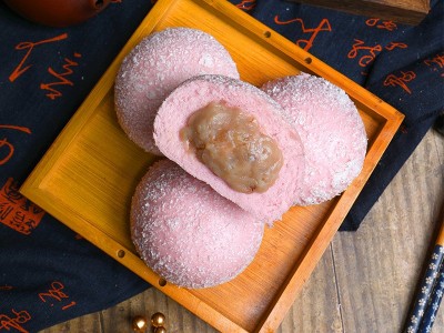 广式雪山香芋包子速冻包点儿童营养早餐面食6个装 香芋馅加热即食图4