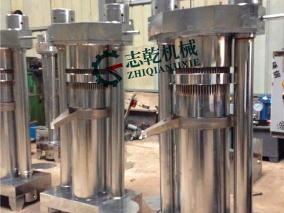 油坊榨芝麻香油机 立式液压榨油机 核桃仁压油机 胡麻籽榨油机图7
