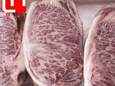 澳洲和牛M12西冷 冷冻霜降牛排雪花牛肉 4A5A+ 神户牛肉中段肉眼图4