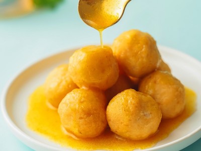 广东真美食品即食鱼丸 咖喱鱼蛋网红休闲零食丸子鱼蛋批发代发图2