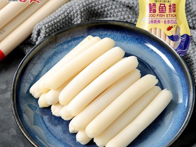 广东真美食品芝士鳕鱼肠即食香肠90g 网红零食休闲肉类零食批发图3