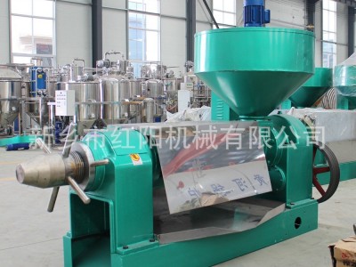 168型螺旋榨油机 20吨每天棉籽葵花籽成套榨油设备 出口中亚五国图5