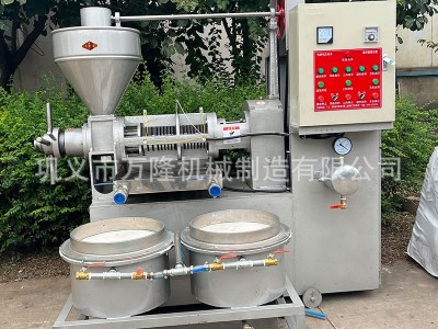 大型油坊棕榈果串榨油机 棕榈果仁破碎圆排榨油机 食用油设备厂图2