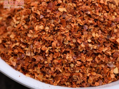 辣椒片中粗 调料香料红辣椒片 烧烤餐饮辣椒面调味料 厂家批发图3
