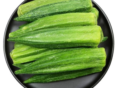 黄秋葵脆 蔬果干黄秋葵脆片 果蔬脆秋葵干1kg装 果蔬脆片厂家批发图5