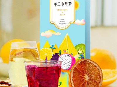 水果茶组合网红手工水果片花草茶袋装混合花果干片茶亳州花茶批发图2