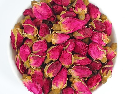 批发山东平阴玫瑰花茶 散装重瓣红玫瑰花瓣花冠王花草茶厂家图5