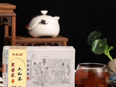 黑苦荞六合茶金银花菊花茶玉米须大麦荷叶组合袋泡茶一件代发图2