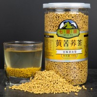 苦荞茶全株玉米茶麦香黄苦荞400g罐大凉山荞麦茶饭店酒店茶叶茶楼