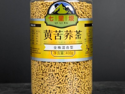 苦荞茶全株玉米茶麦香黄苦荞400g罐大凉山荞麦茶饭店酒店茶叶茶楼图2