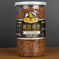 一件代发黑苦荞茶500g罐大胚芽整粒苦荞大凉山荞麦茶饭店 酒店茶叶