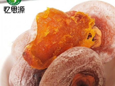 忆思源食品陕西富平柿饼降霜柿饼农家自制圆柿饼独立包装500g图4