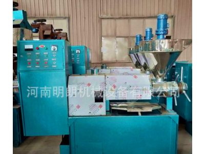 花生榨油机大型商用全自动核桃仁压油机菜籽大豆亚麻籽螺旋榨油机图5