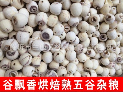 低温烘焙红莲子 无芯 现磨粉 熟红莲子 原料 批发图4