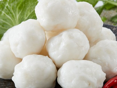美味质潮汕手工墨鱼丸 墨斗丸花枝丸500g 关东煮火锅烧烤食材丸子图4
