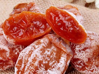 柿饼非富平柿饼吊饼霜降圆柿子饼批发一件代发干果零食厂家供应图3