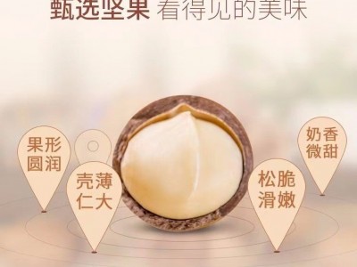 夏威夷果坚果250g夏果干果奶油原味孕妇零食散装新货批发夏威夷果图2