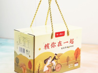 烤核桃新疆阿克苏185纸皮核桃428g礼盒装8包奶香草本味手剥烤核桃图3