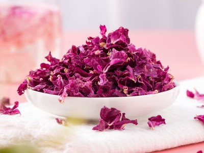 有机玫瑰花瓣 Organic Rose Petals玫瑰花茶批发 花果茶出口定制图3