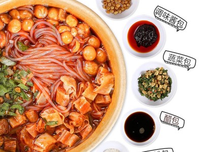 厂家生产重庆桶装酸辣粉方便速食粉丝代加工 酸辣粉批发整箱6桶装图4