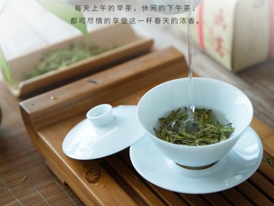 杭州龙井厂家批发2022年新茶明前龙井茶特级散装绿茶礼盒送礼图4