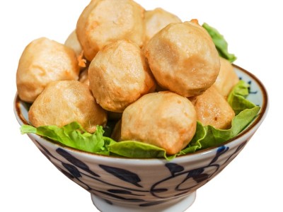 港式咖喱鱼蛋黄金鱼丸火锅丸子关东煮食材烧烤串串麻辣烫厂家批发图5
