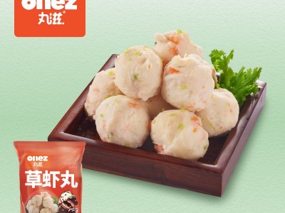 丸滋草虾丸 关东煮食材火锅丸子餐饮食材 速冻水产草虾丸500g图3