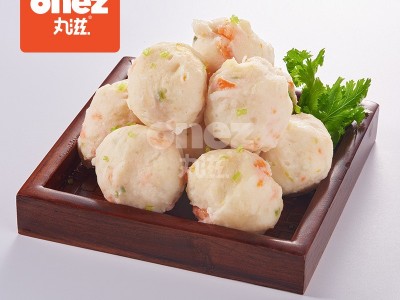 丸滋草虾丸 关东煮食材火锅丸子餐饮食材 速冻水产草虾丸500g图5