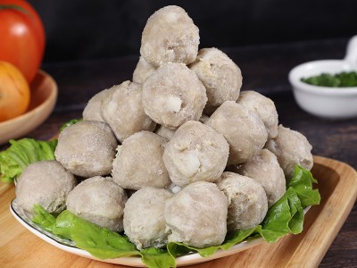蔚源贡丸火锅食材2.5kg*4包麻辣烫关东煮便利店速冻食品丸子批发图5