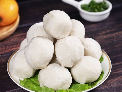 厂家直供蔚源鳗鱼丸500g福州特产火锅关东煮速冻鱼丸独立包装图3