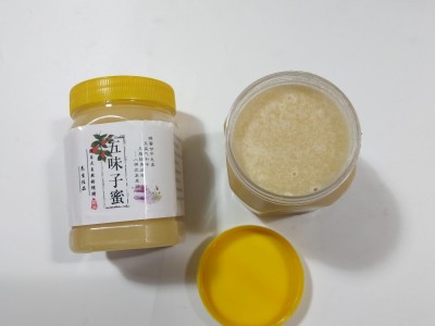 新鲜五倍子原蜜五味子蜂蜜农家自产自销自然成熟五味子土蜂蜜500g图5