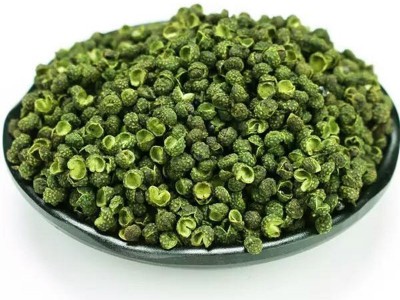 九叶青花椒粒青麻椒藤椒 川椒干香料青干花椒麻椒散装图5