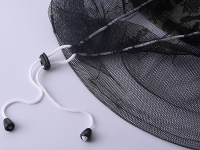防蜂帽 养蜜蜂防护帽 养蜂工具蜂衣蜂帽蜂具用品 双钢丝迷彩蜂帽图4
