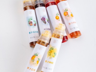 现货批发芒果蜂蜜柚子茶糕点蘸酱下午茶点饮品葡萄百香果蜂蜜制品图4