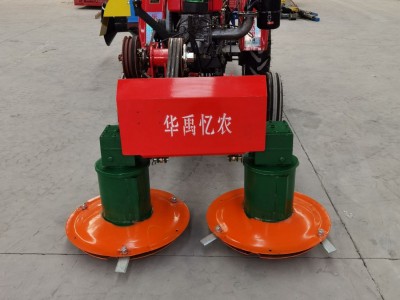 华禹忆农 四轮拖拉机前置鼓式割草机苜蓿牧草青储高效圆盘割草机图4