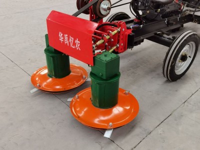 华禹忆农 四轮拖拉机前置鼓式割草机苜蓿牧草青储高效圆盘割草机图3