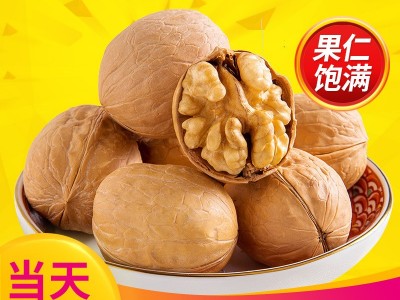 新货核桃仁原味每日坚果原料 薄皮核桃零食坚果散装批发核桃坚果图1
