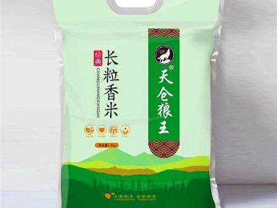 狼王经典长粒香大米 东北黑龙江大米香米 餐厅批发5kg长粒大米图5