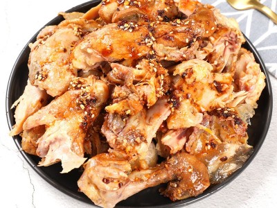 德州特产麻油鸡 正宗卤味脱骨手撕扒鸡麻辣熟食真空烧鸡零食图3