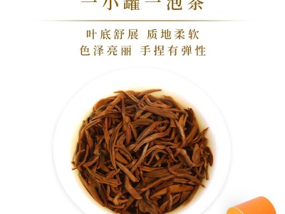 武夷山金骏眉红茶茶叶礼盒装小罐包装蜜香型茶叶批发散装源头茶厂图4