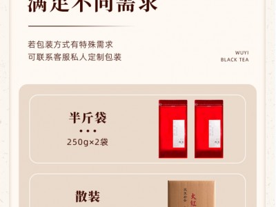 金骏眉茶叶武夷红茶花香蜜香金骏眉散装礼盒装金俊眉黄芽茶叶批发图4