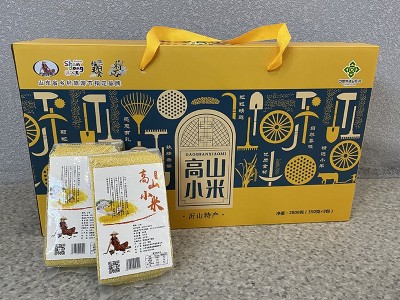 批发高山小米 中秋小米礼盒 中秋送礼五谷杂粮礼盒批发支持代发图4