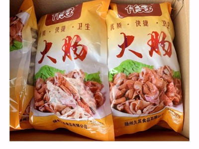 大肠500gX10袋/件 熟制大肠 猪大肠冷冻半成品图2