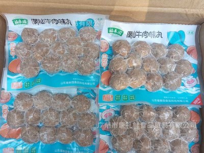 福春园锁鲜装潮汕牛肉味丸220g*20包关东煮麻辣烫火锅丸子食材图3